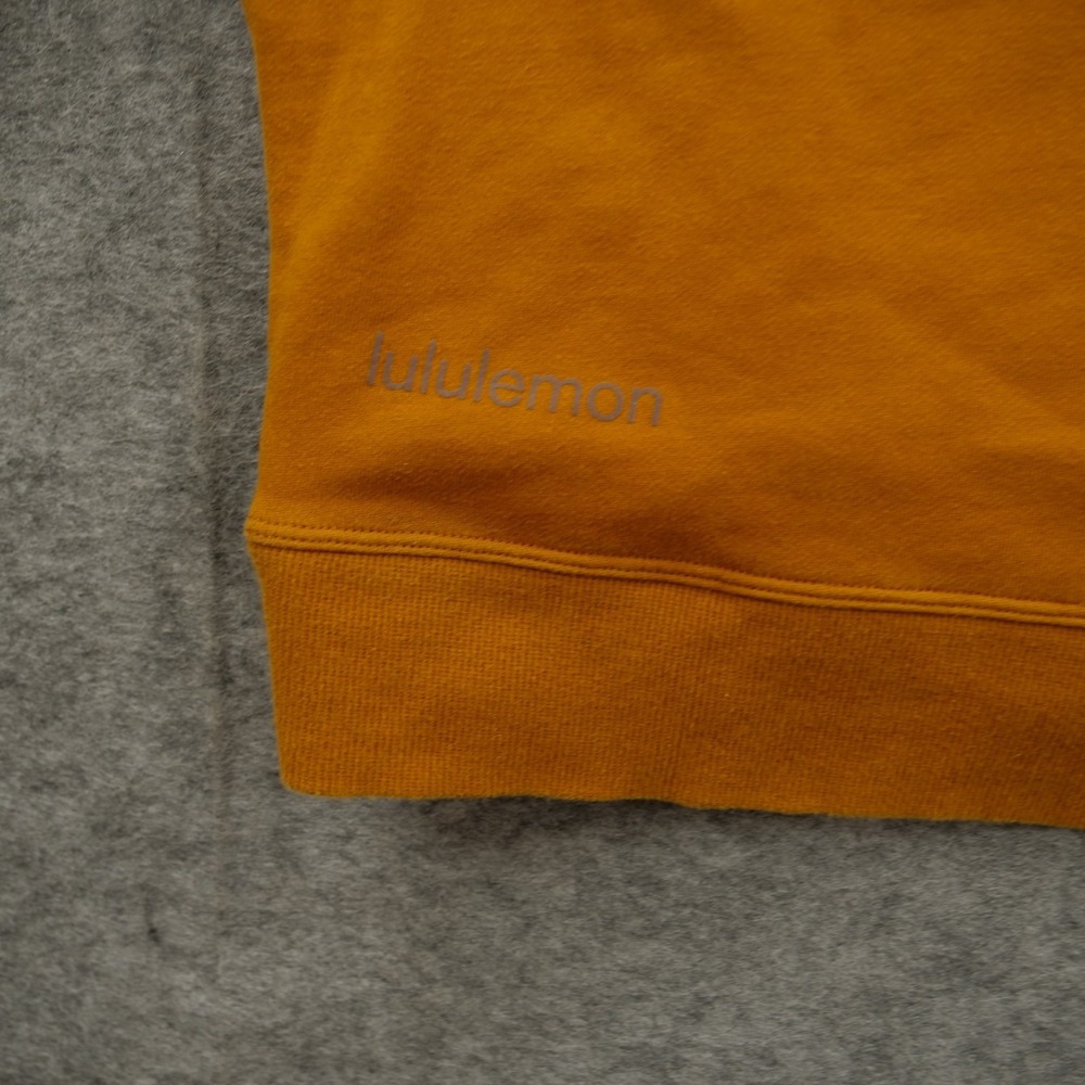 Lululemon Hoodie Sweatshirt Medium Gold Perfectly Oversized Fleece Oversized - Picture 3 of 12